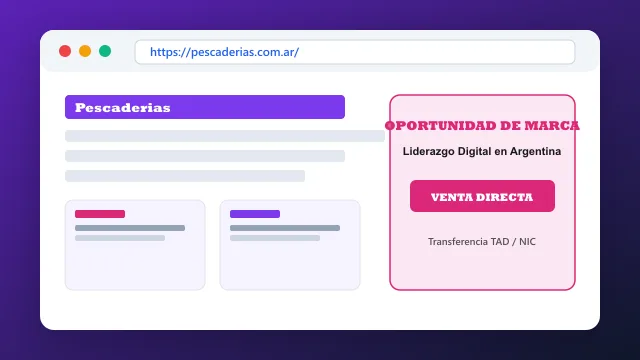 Modelo de aplicación comercial y proyectos digitales para pescaderias.com.ar