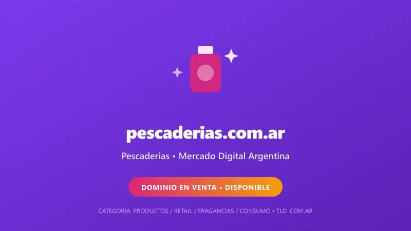 Identidad gráfica y activo digital para Pescaderias en Argentina